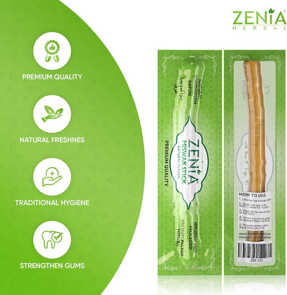 Natural Peelu Miswak Toothbrush Sticks – Eco-Friendly Oral Care (Pack of 3)